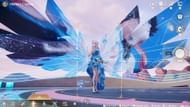 Take a photo with the gigantic wings on Starshine Stage (Image via Sportskeeda Gaming/Infold Games)